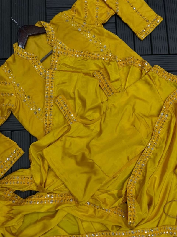 Ready To Wear Saree with Jacket / Belt - Image 2